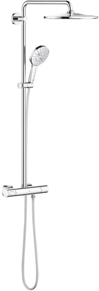 Grohe Rainshower set de duș perete cu termostat StarLight Chrome 26648000