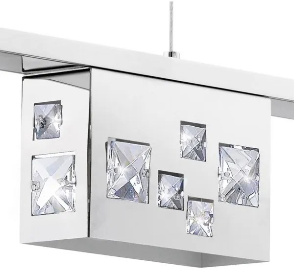 Eglo 94293 - Lustră suspendată cu cablu TRESANA 4xLED/5,8W/230V