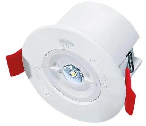 Solight WO533 - Corp LED de urgență încastrat, 1,5 W, 230 V, 1800 mAh