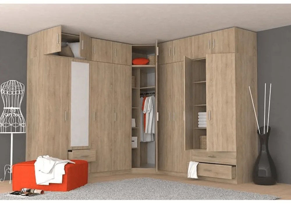 Suprastructură pentru dulap Izetta Typ 9 (stejar sonoma). 794844