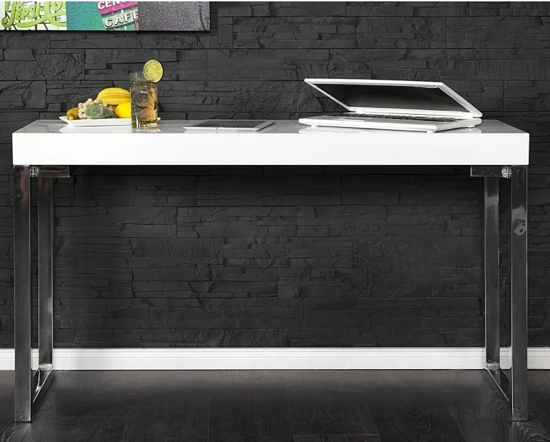 Birou elegant White Desk 120x40cm