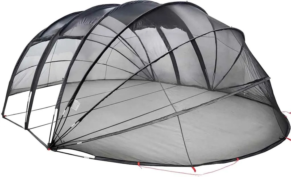 vidaXL Cort pentru piscină Transparent 538 x 440 x 204 cm