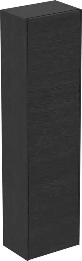 Dulap inalt suspendat Ideal Standard Atelier Conca finisaj stejar inchis 37 cm 1 usa