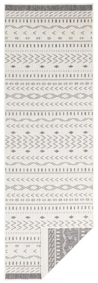 Covor adecvat pentru exterior NORTHRUGS Twin Supreme Mismo, 250 x 80 cm, gri-crem