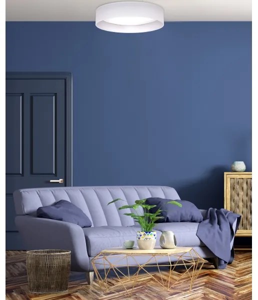 Plafonieră LED Duolla ROLLER LED/24W/230V d. 45 cm alb