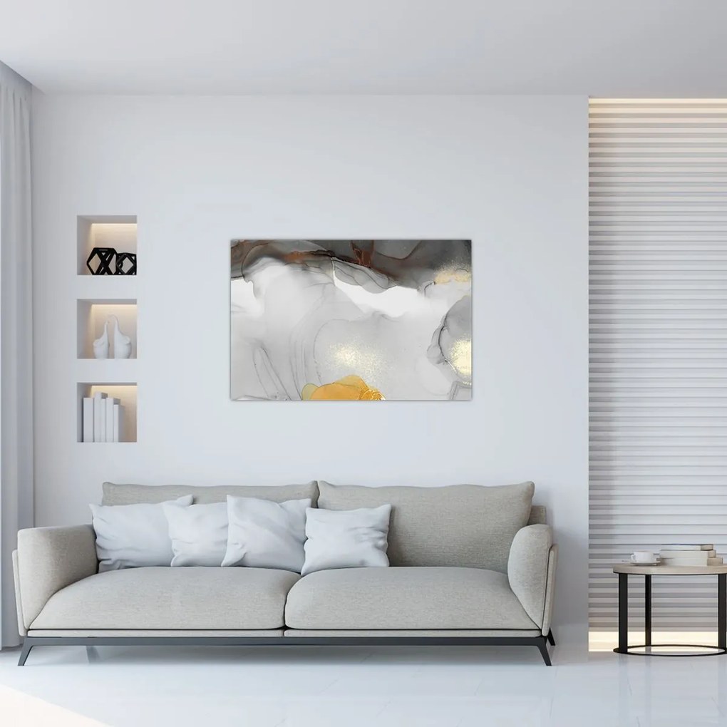 Tablou - Artă cu cerneală II. (90x60 cm)