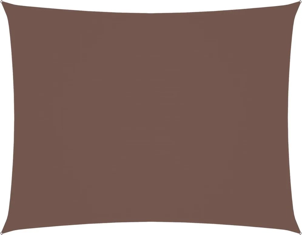vidaXL Parasolar, maro, 2x3,5 m, țesătură oxford, dreptunghiular