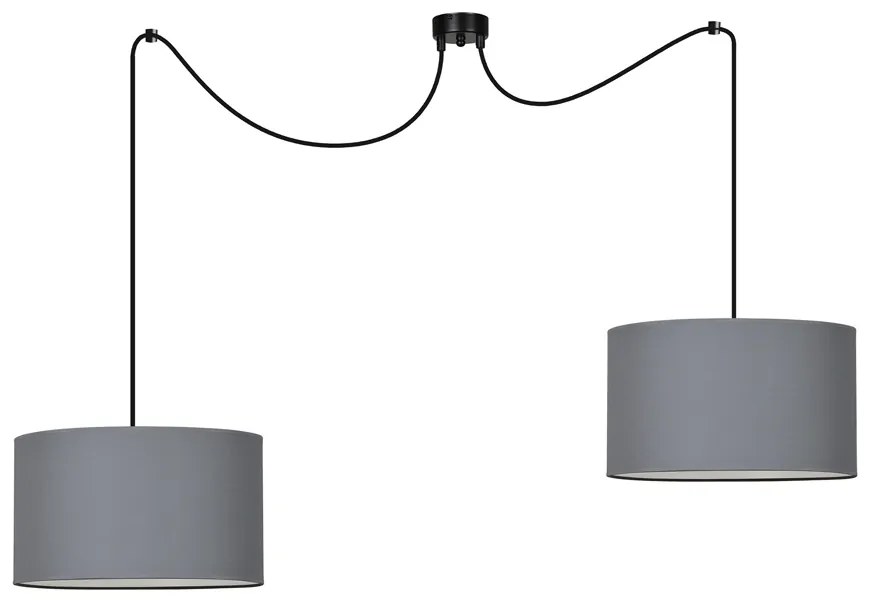 Suspensie Roto 2 Bl Gray 188/2 Emibig Lighting, Modern, E27, Polonia