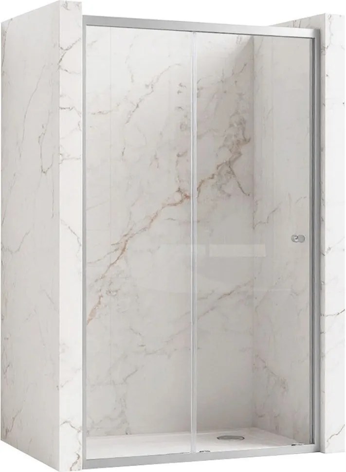 Paravan de dus Rea Primo Slide 120 Chrome
