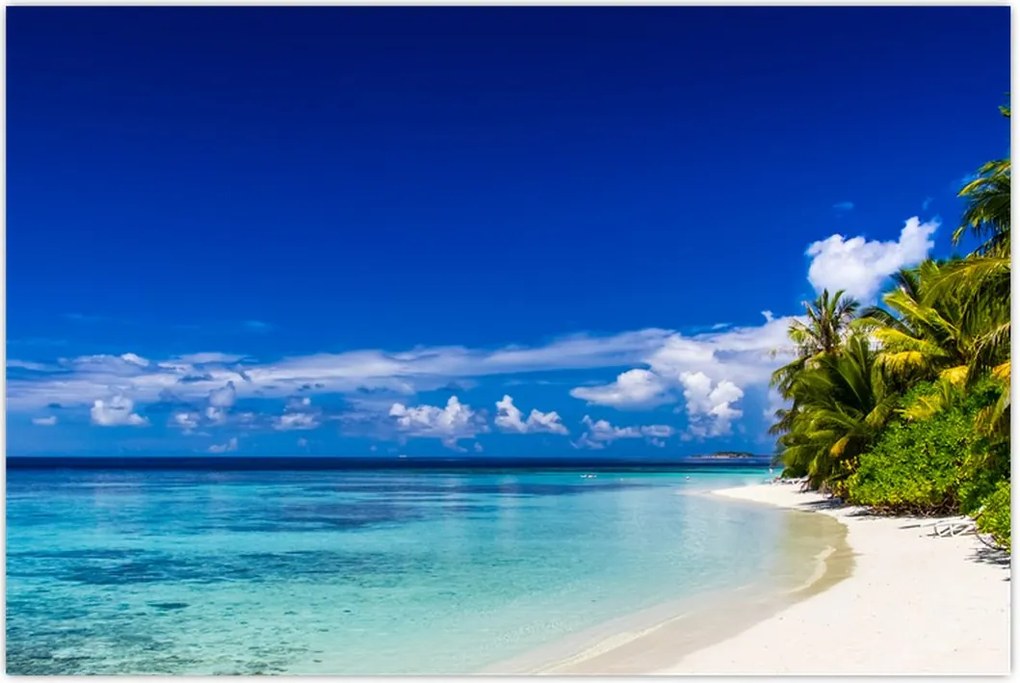 Tablou - Plaja tropicală (90x60 cm)