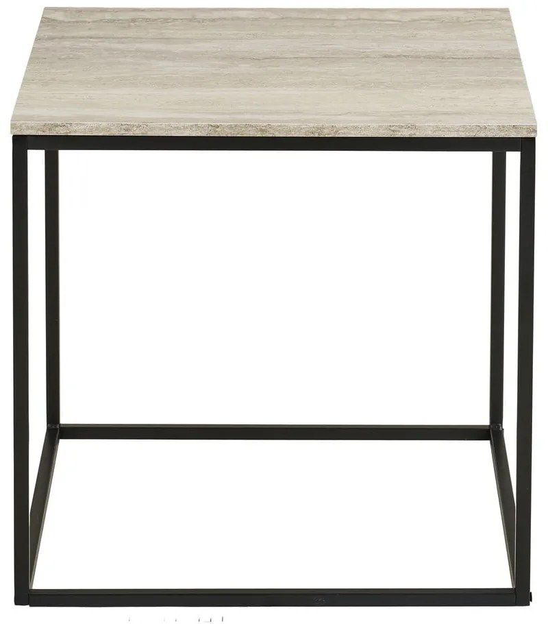 Măsuță auxiliară cu aspect de piatră 45x45 cm Vita – House Nordic