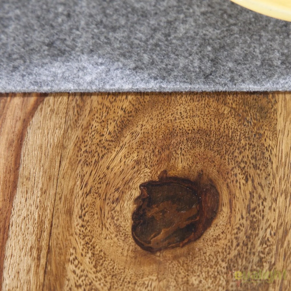 Masa bistro din lemn de trandafir, Lagos 70cm A-36746 VC