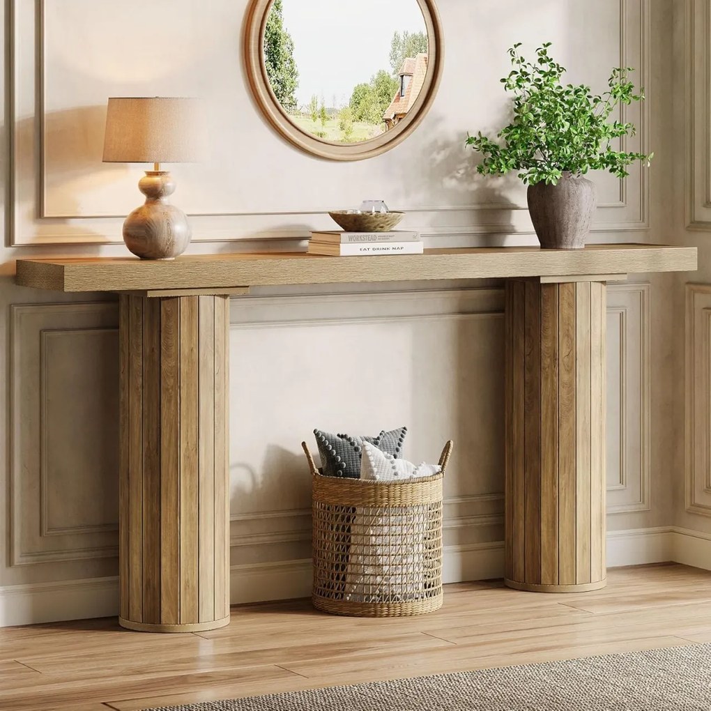 MAM15 - Masa Consola, 160 cm, masuta hol, living, dining, dormitor - Maro