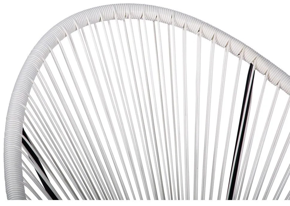 Fotoliu de grădină alb din metal/din plastic Avocado Comfort – Bonami Selection