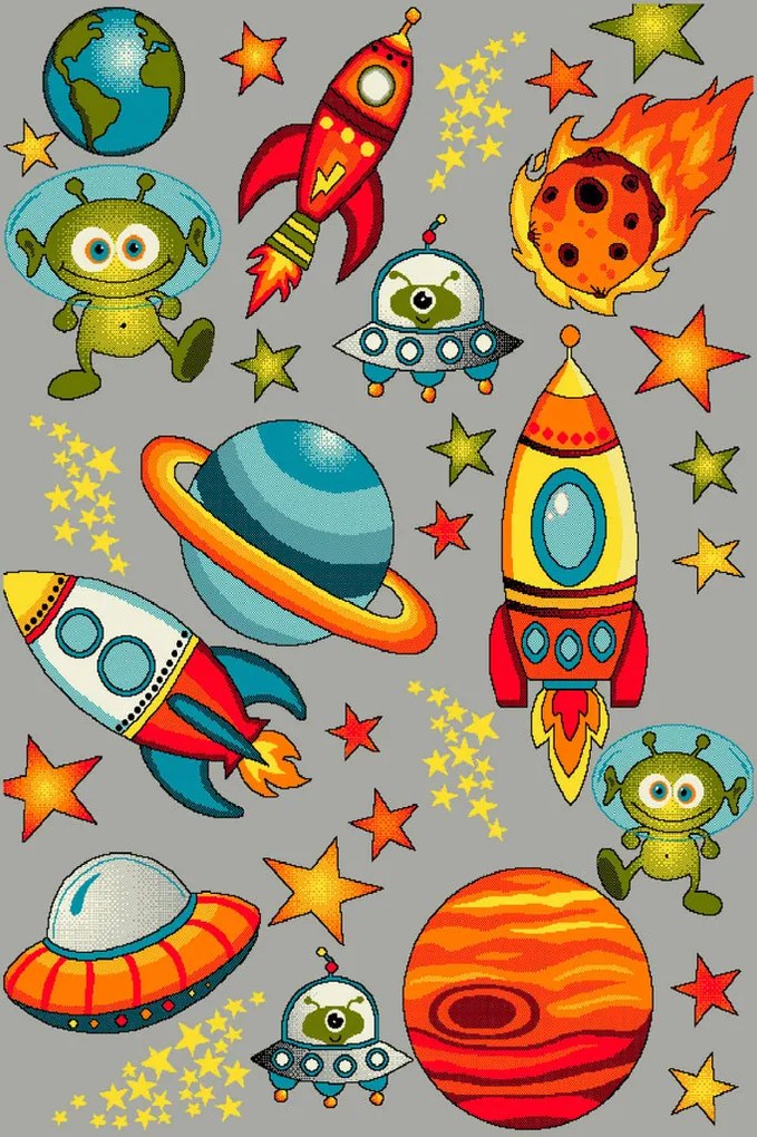 Covor Pentru Copii Kolibri Cosmos 11200