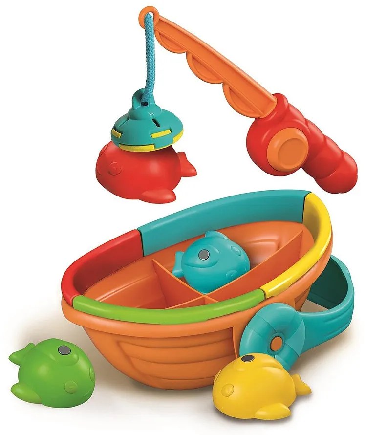 Colorat Think Play Jucărie de pescuit pentru bebeluși Clementoni