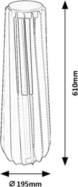 Stalp, Lampa de podea LED exterior IP54 Tamarite