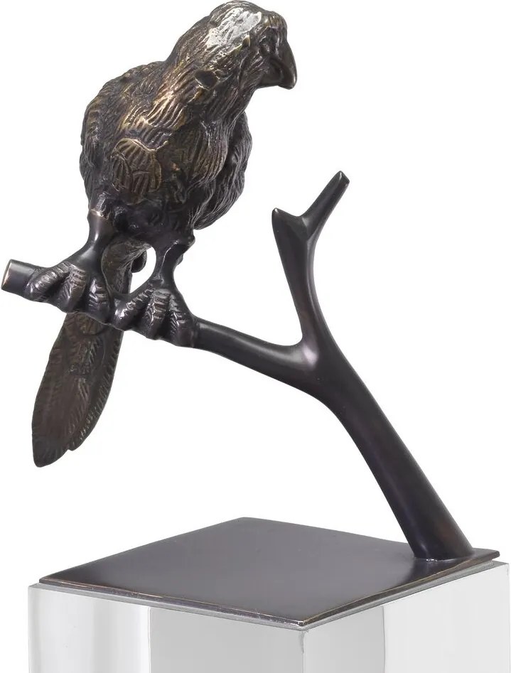 Set de 2 obiecte decorative LUX Morgana, bronz 114143 HZ