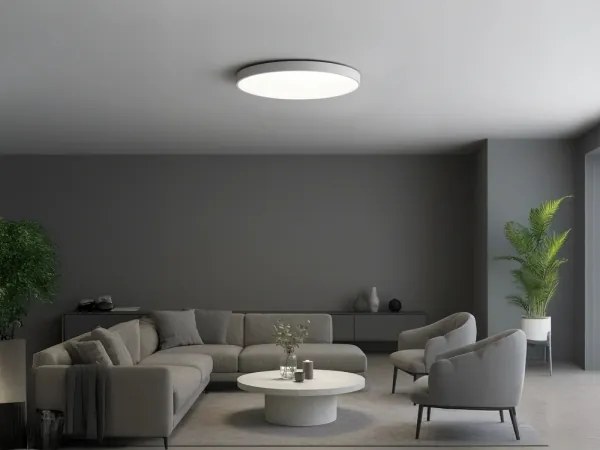 Plafonieră LED 300W, 230V, 3000/4000/6500K, diametru 120 cm, albă