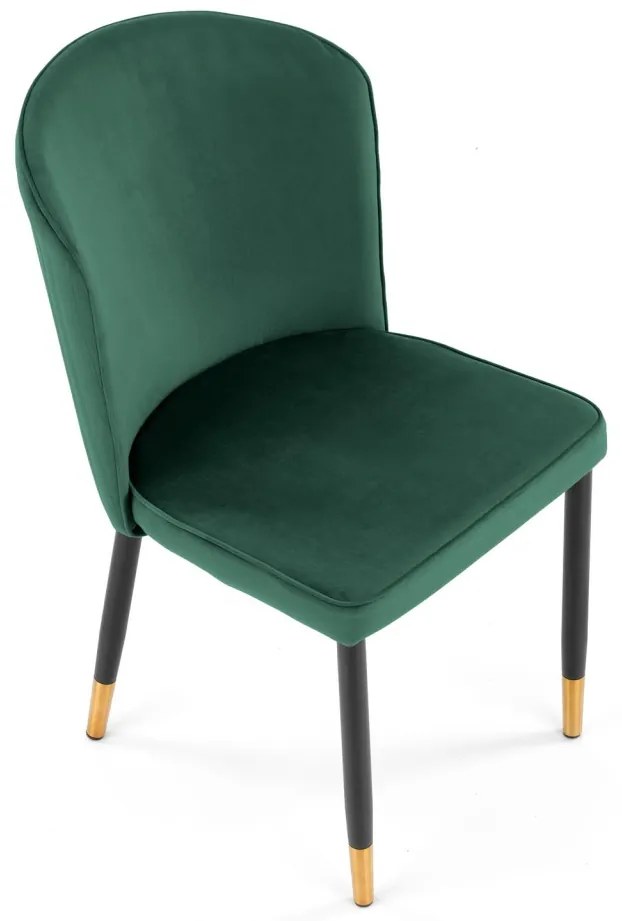 Scaun K446 Velvet Verde – l51 x A55 x h86 cm