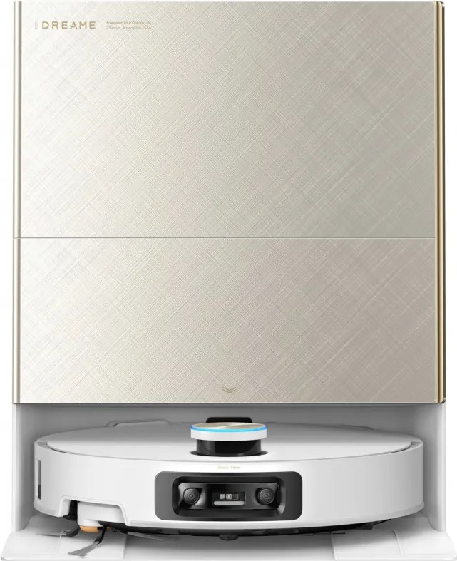 Aspirator robot Dreame X60 Ultra Complete RLX87DE-WH, 180 min, 0,2 l, Camere AI, VersaLift, Statie de incarcare automata, Comenzi vocale, Alb