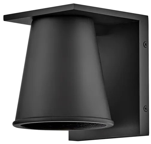 Aplică LED de exterior Hinkley HK-HANS-S-BLK HANS 1xGU10/8W/230V IP44