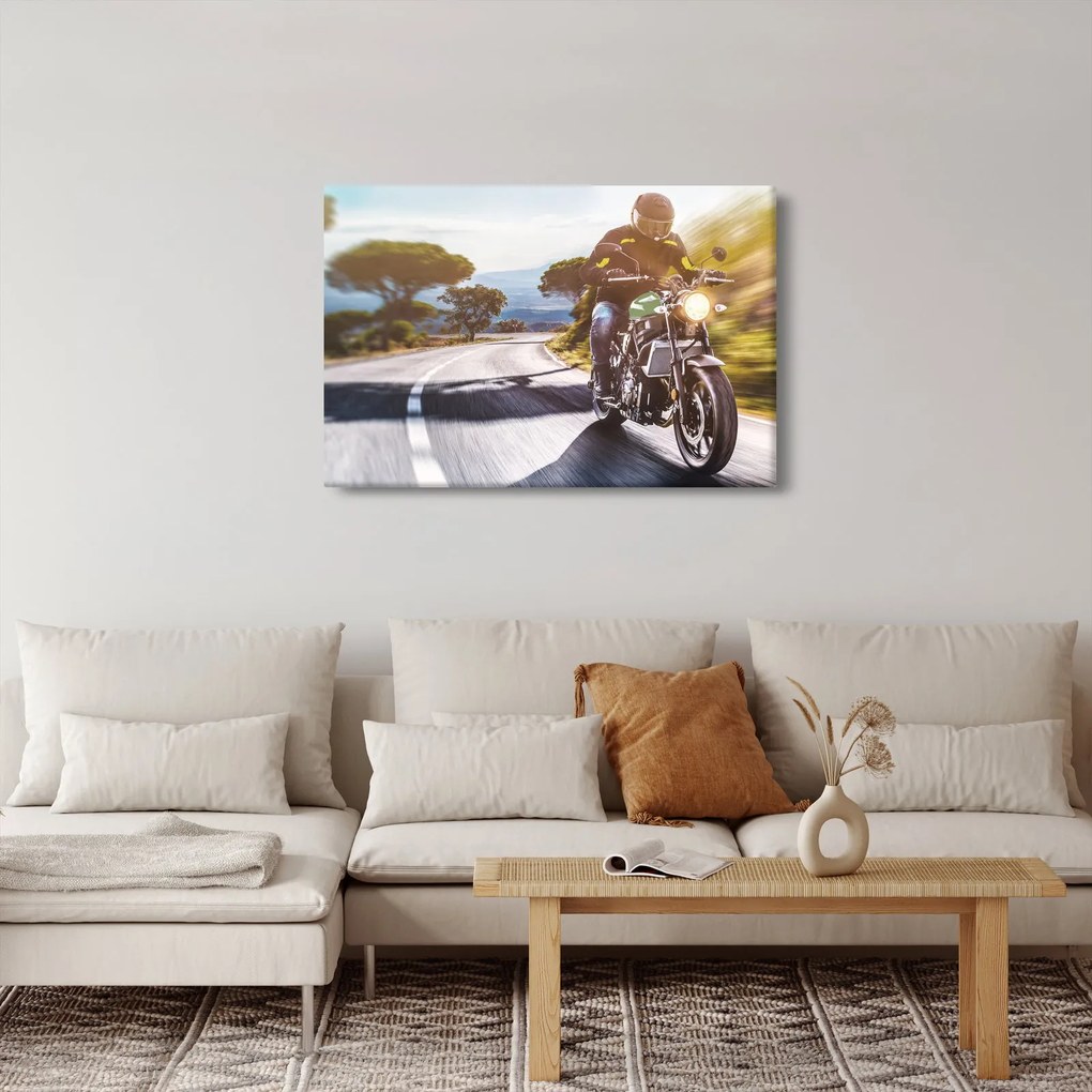 Tablou - Motociclist (90x60 cm)