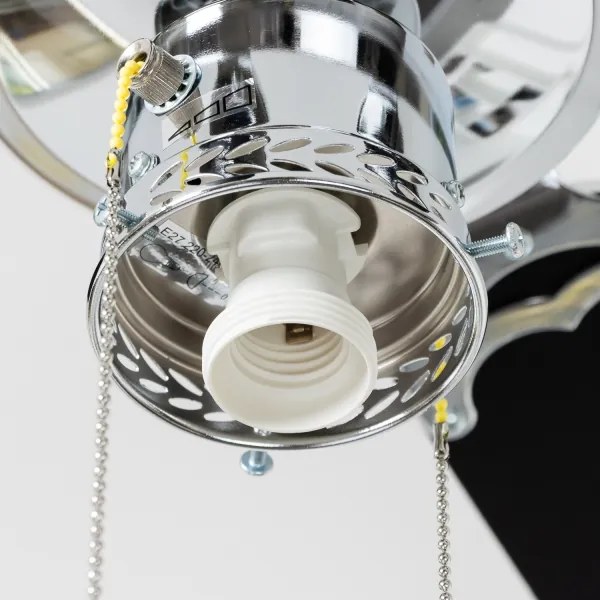 Ventilator de tavan ZEVENTI NAVAGIO 1xE27/60W/230V