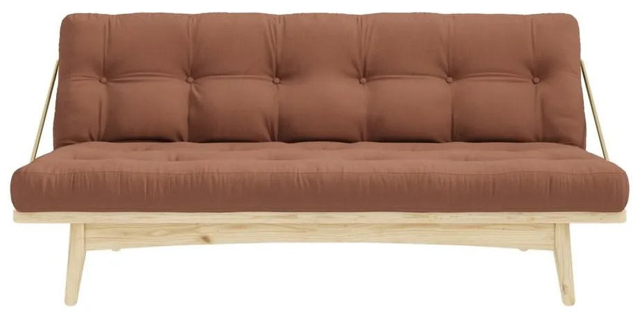 Canapea variabilă Karup Design Folk Clear/Clay Brown