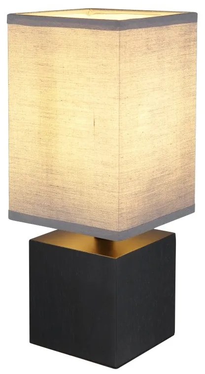 Veioza, lampa de masa design modern Valentino negru