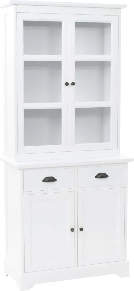 vidaXL Dulap galez cu 4 uși, 80x40x180 cm, MDF și lemn de pin