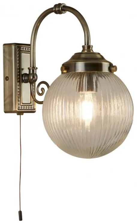 Aplica de perete pentru baie IP44 Belvue 3259AB SRT