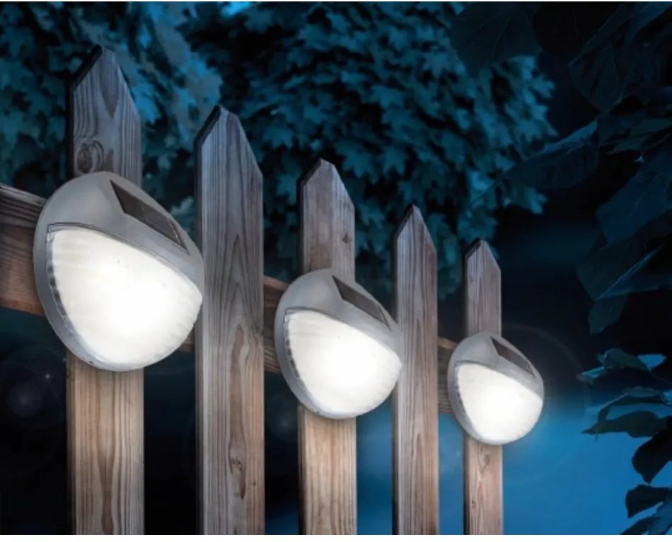 Globo Solar 33429-12 aplice exterior solare  plastic   2 x LED max. 0.06W   IP44