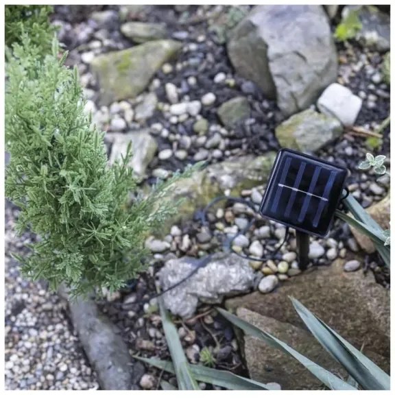 Decorațiune solară 50xLED/3W/1,2V 600 mAh IP44