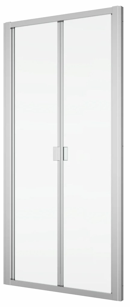 Usa pliabila dus in nisa din 2 piese, 80 cm, crom, Ronal Divera 800 mm, Crom