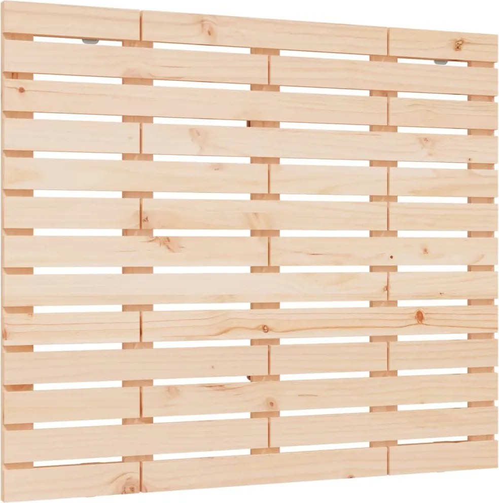 vidaXL Tăblie de pat pentru perete, 96x3x91,5 cm, lemn masiv de pin