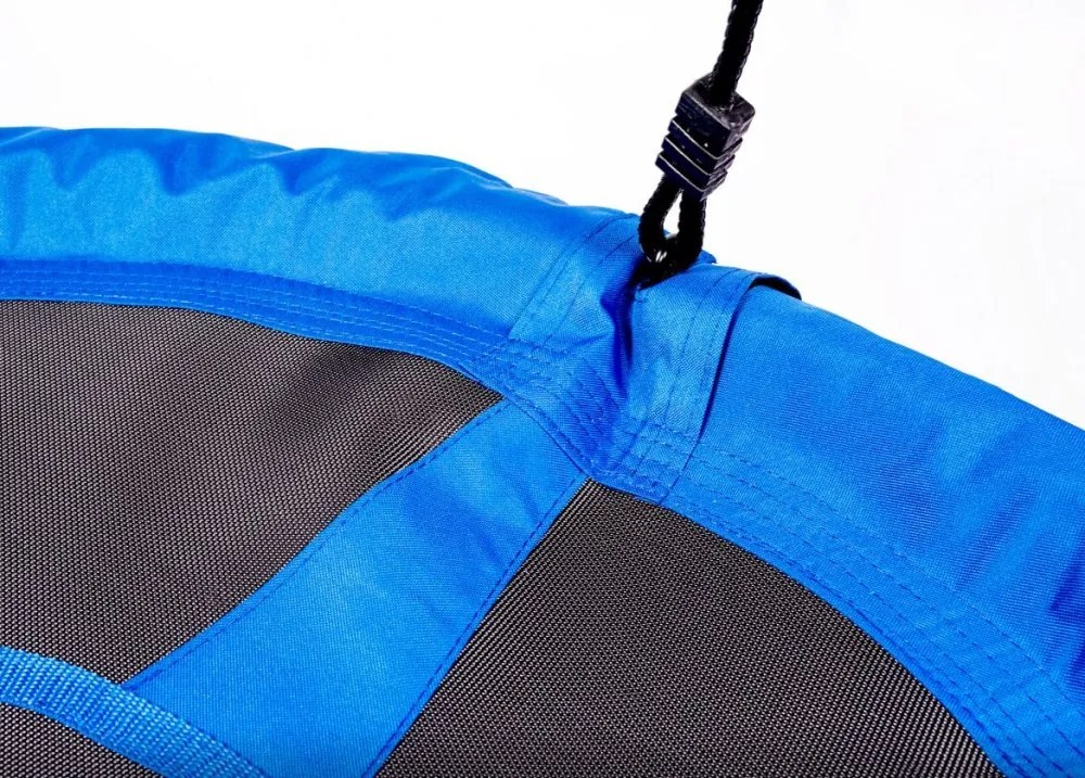 Leagăn tip cuib de barză 95cm albastru
