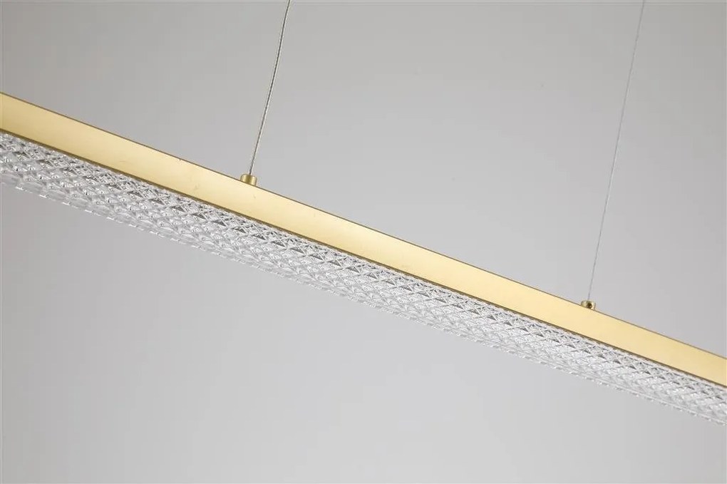 Lustra LED suspendata metal auriu Madeleine
