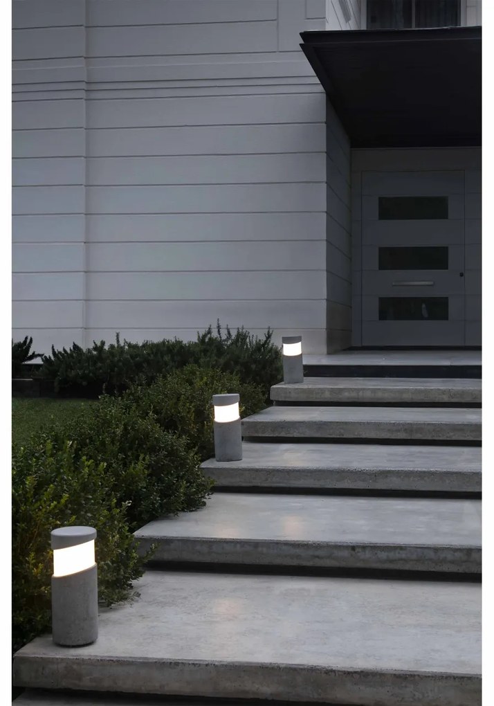 Mini Stalp iluminat exterior design modern IP65 BLOCK