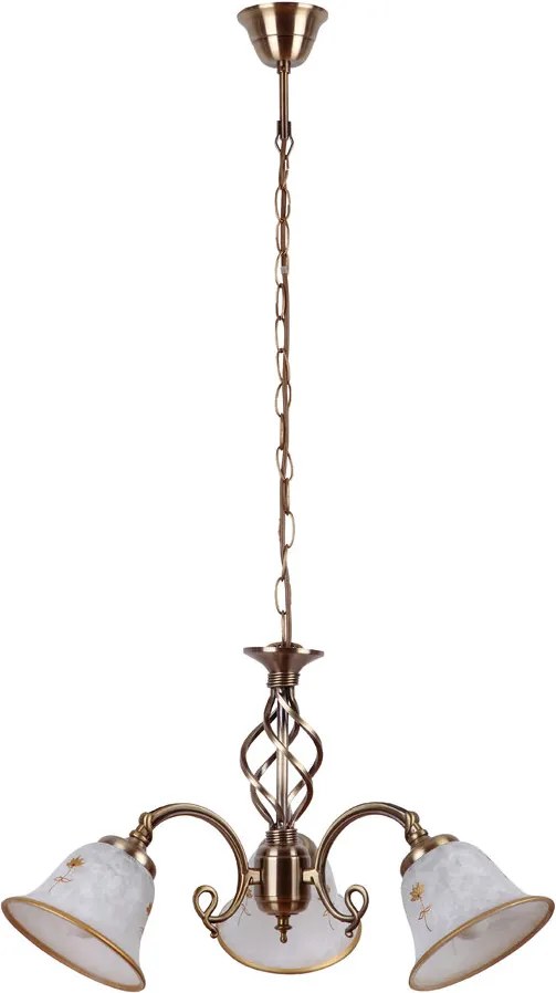 Rábalux Art flower 7173 Candelabre, Lustre alabastru metal E14 3x MAX 40W IP20
