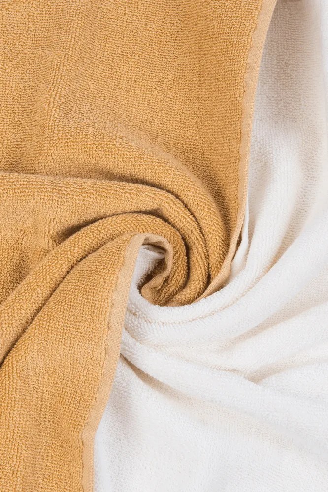 Prosoape de bucătărie HOME, 2 buc Crem-Muștar /Cream-Mustard Set (2 buc, 40x60 cm)