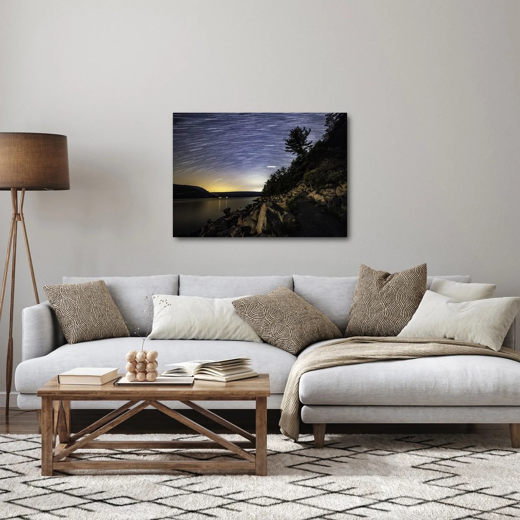 Tablou - cerul cu apus de soare (70x50 cm)