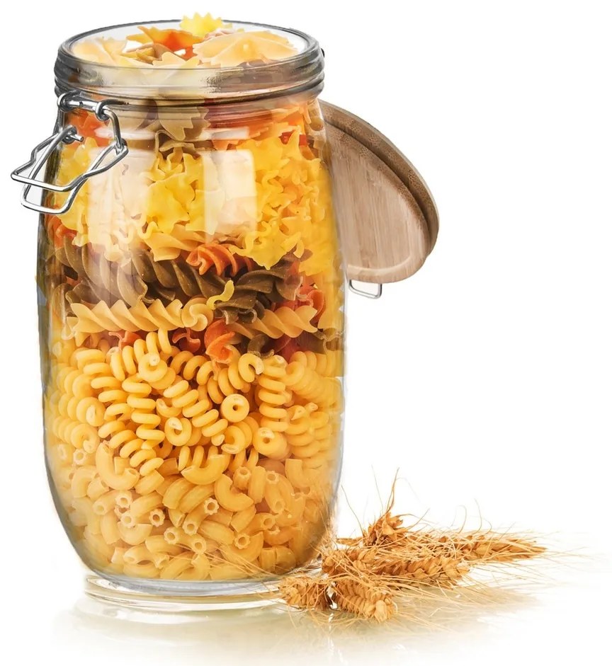 Doză sticlă Orion, cu clips se închidere, 2,3 l, 2,3 l