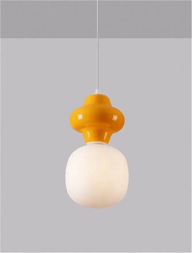 Pendul ceramic design modern CHIC portocaliu