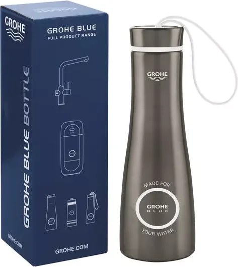 Termos Grohe Blue 450 ml antracit periat Hard Graphite
