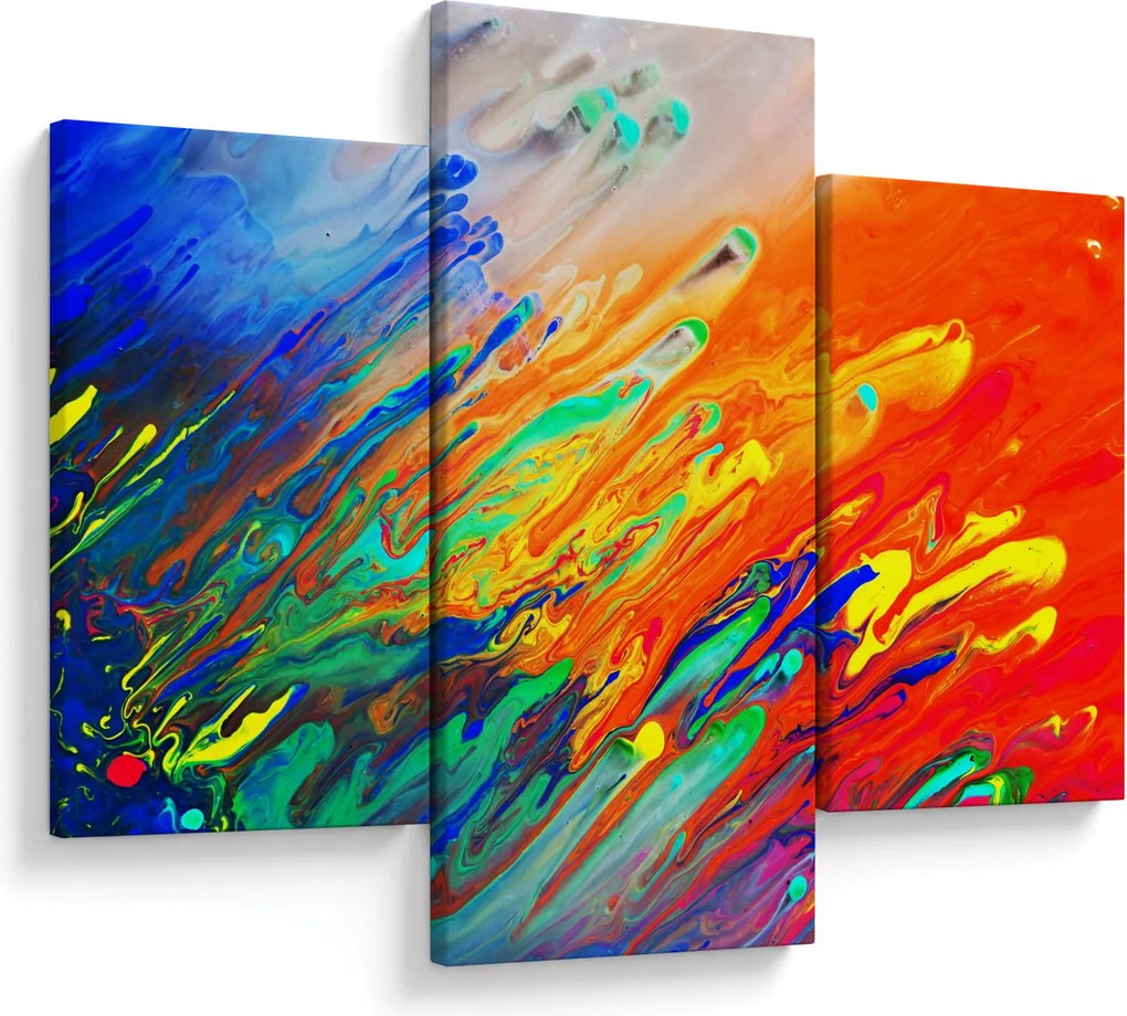 Tablou - Abstract colorat (90x60 cm)