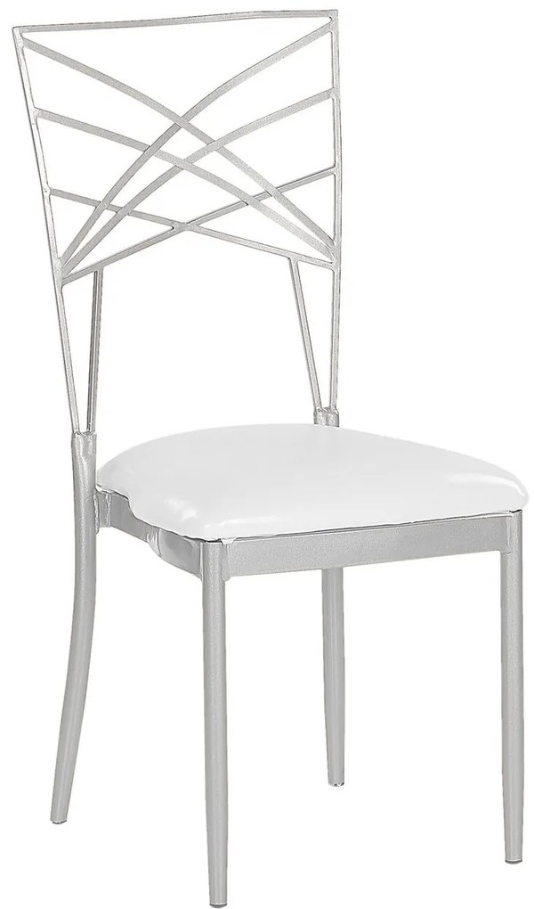 Set 2 buc. scaune sufragerie GIRION (argintiu). 1026774