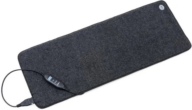 OneConcept Magic Carpet DLX, covor de încălzire, 40 x 98 cm, 180 W, 4 temperaturi, cronometru, antracit