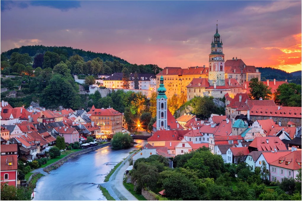 Tablou - Český Krumlov (90x60 cm)