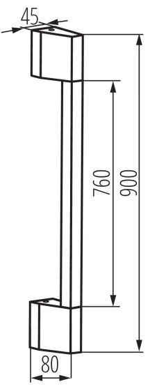 Aplică LED de exterior Kanlux 38895 YALTE LED/8W/230V 3000K IP54 negru